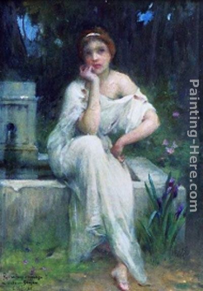 Charles Amable Lenoir Etude pour Une Meditation